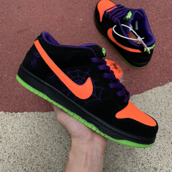Giày Nike SB Dunk Low Pro 'Night Of Mischief Halloween' BQ6817-006 - Ảnh 5