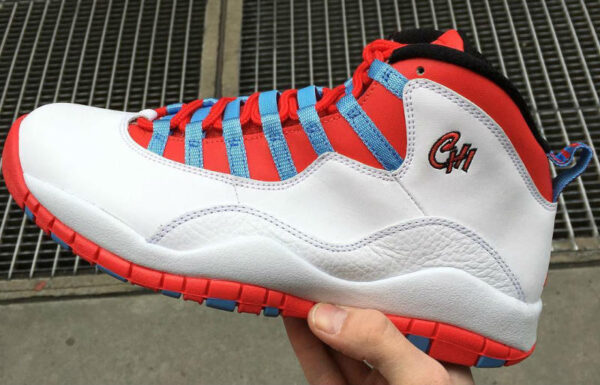 Giày Nike Air Jordan 10 "Chicago" 2016 310805-114 - Ảnh 5