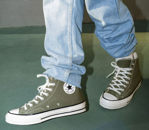Giày Converse Chuck 70 Canvas 'Green Beige' A00754C - Ảnh 2