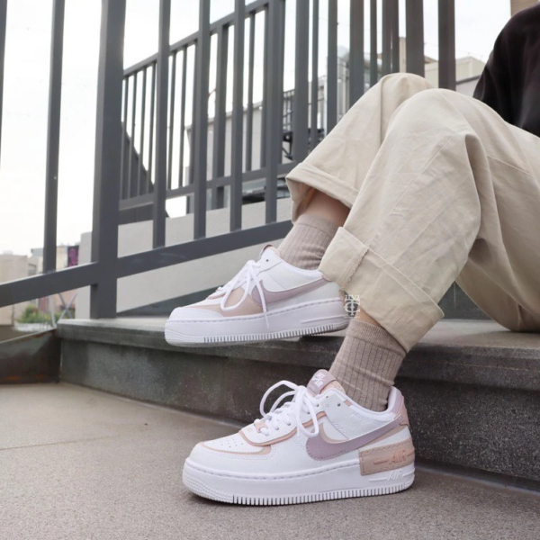 Giay Nike Wmns Air Force 1 Shadow Amethyst Ash CI0919-113