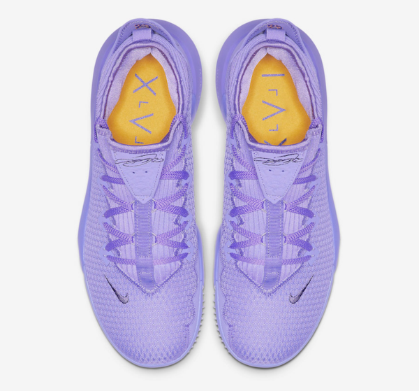 Giày Nike LeBron 16 Low EP 'Atomic Purple' CI2669-500 - Ảnh 9