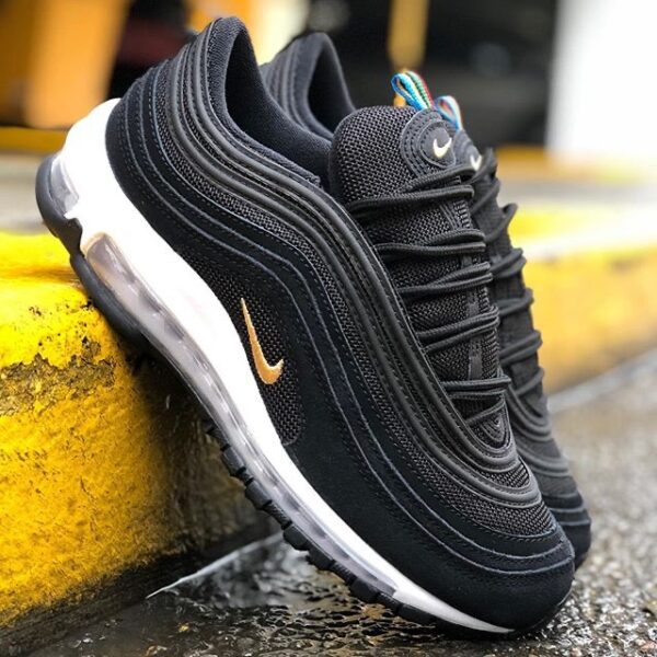 Giày Nike Air Max 97 QS 'Olympics Rings Black' CI3708-001 - Ảnh 6