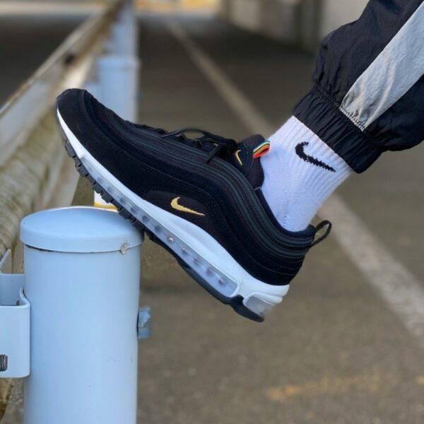 Giày Nike Air Max 97 QS 'Olympics Rings Black' CI3708-001 - Ảnh 2