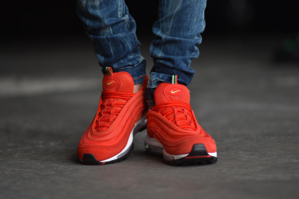 Giày Nike Air Max 97 QS 'Olympic Rings Red' CI3708-600 - Ảnh 3