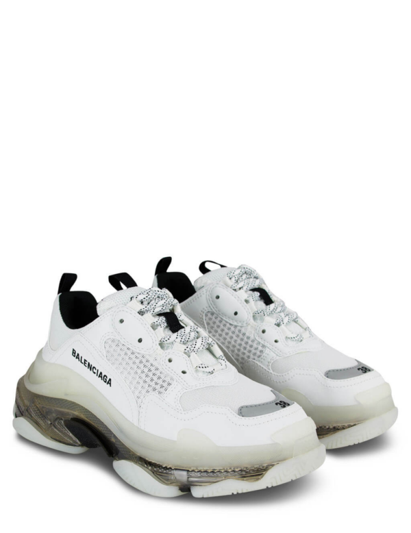 Giày Balenciaga Triple S Clear Sole Sneakers White 544351-W2GS-19012 - Ảnh 2