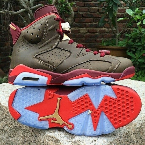 Giày Nike Jordan 6 Retro 'Cigar' 384664-250 - Ảnh 4