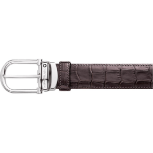 Alternative view of Dây Lưng Montblanc Classic Line Brown Chrome-Tanned Leather Belt 114391