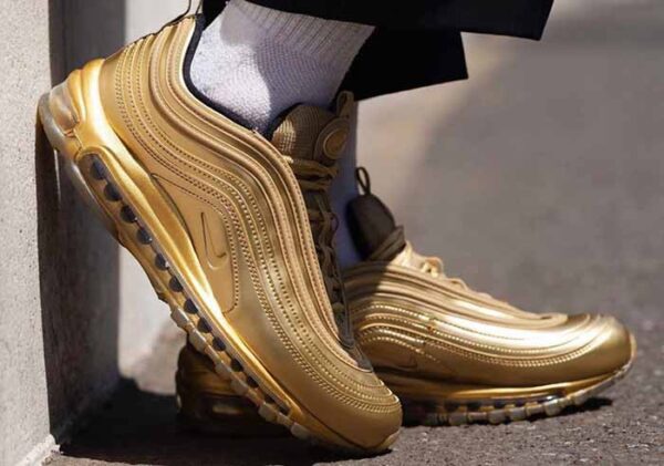 Giày Nike Wmns Air Max 97 LX 'Metallic Gold' CJ0625-700 - Ảnh 3