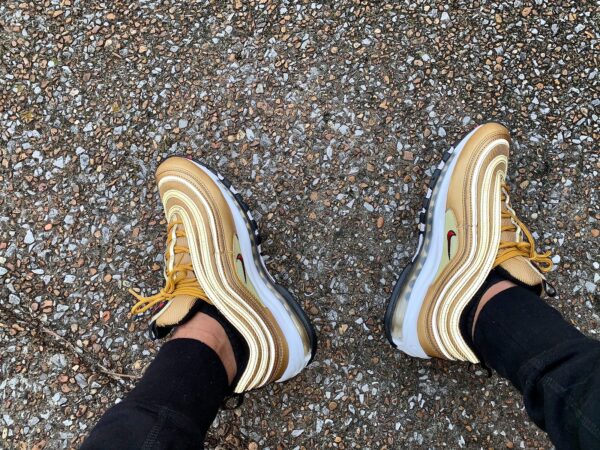Giày Nike Wmns Air Max 97 LX 'Metallic Gold' CJ0625-700 - Ảnh 4