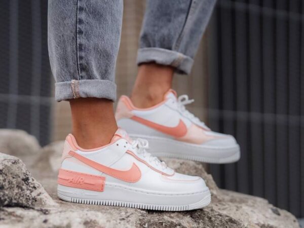 Giày Nike Wmns Air Force 1 Shadow 'Washed Coral' CJ1641-101 - Ảnh 6