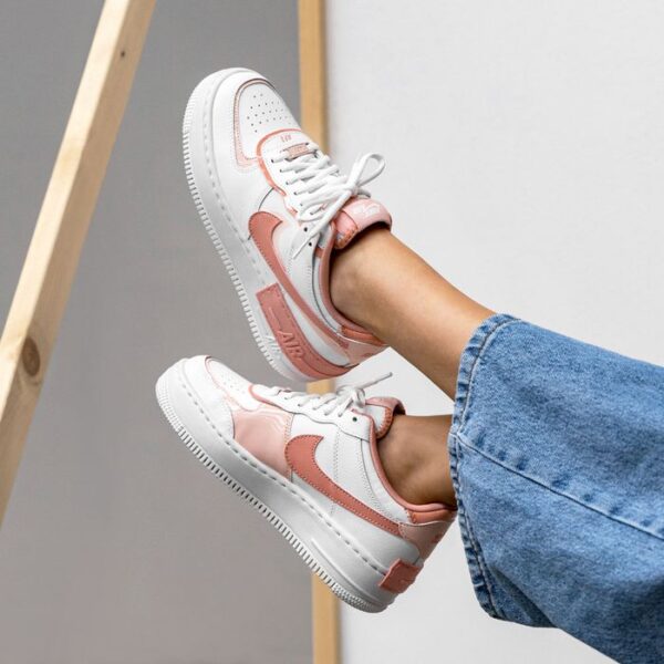 Giày Nike Wmns Air Force 1 Shadow 'Washed Coral' CJ1641-101 - Ảnh 2