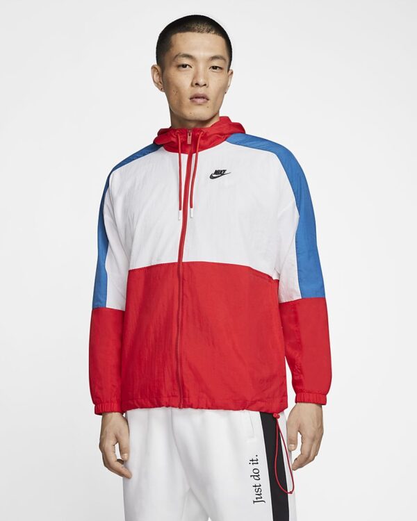 Áo Nike Woven CB Hoodie Jacket University Red CJ4561-657 - Ảnh 3