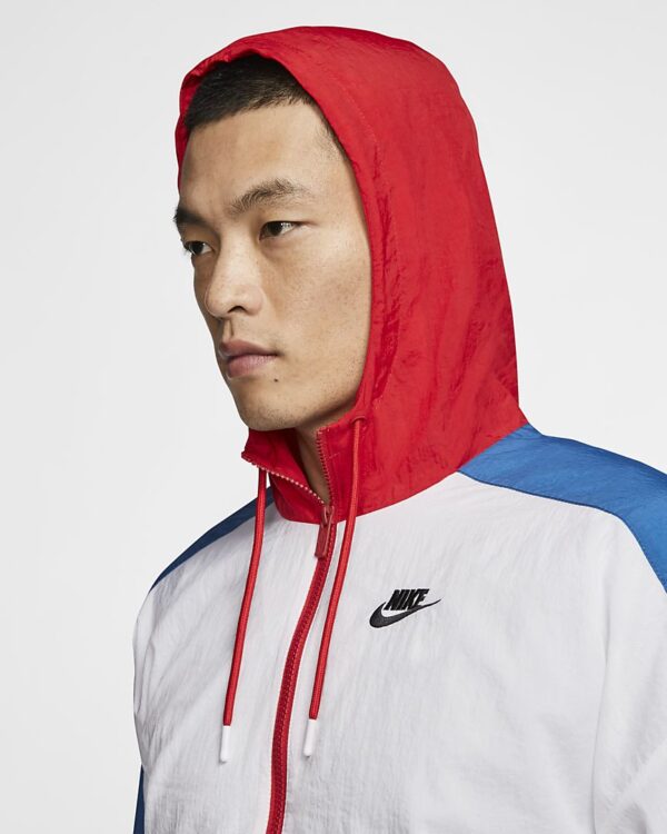 Áo Nike Woven CB Hoodie Jacket University Red CJ4561-657 - Ảnh 5