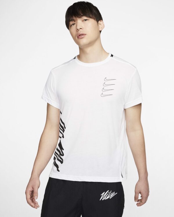 Áo Nike Shorts Sleeve Training Top White CJ4619-100 - Ảnh 4