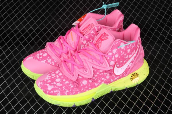 Giày Nike SpongeBob SquarePants x Kyrie 5 'Patrick' CJ6951-600 - Ảnh 4