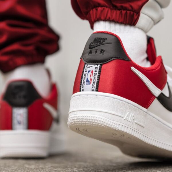 Giày Nike Air Force 1 LV8 1 GS 'Red Satin' CK0502-600 - Ảnh 3