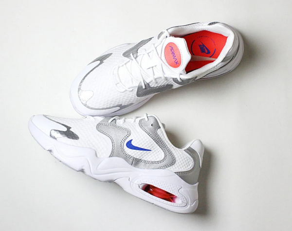 Giày Nike Air Max 2X 'White Silver' CK2943-101 - Ảnh 5