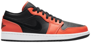 Giày Nike Air Jordan 1 Low SE 'Black Turf Orange' CK3022-008