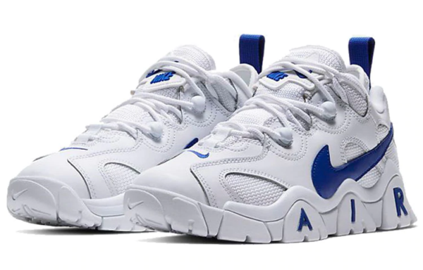 Giày Nike Air Barrage Low White Blue CK4355-100 - Ảnh 6