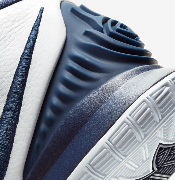 Giày Nike Kyrie 6 Team 'White Midnight Navy' CK5869-100 - Ảnh 6