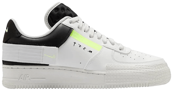 Giày Nike Air Force 1 Type 'White Barely Volt' CK6923-100