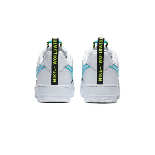 Giày Nike Air Force 1 07 Premium Worldwide Pack Blue Fury CK7213-100 - Ảnh 8