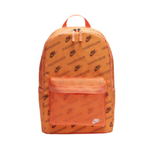 Balo Nike Heritage Backpack 2.0 MTRL Orange Black CK7444-884