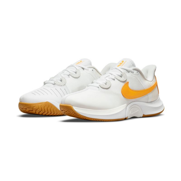Giày Tennis Nike Court Air Zoom 'White University Gold' CK7513-155 - Ảnh 5