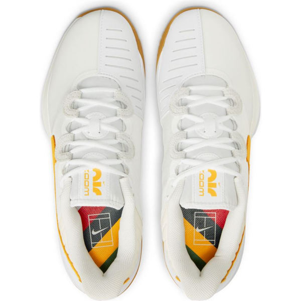 Giày Tennis Nike Court Air Zoom 'White University Gold' CK7513-155 - Ảnh 7