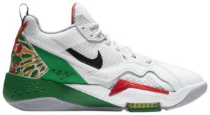 Giày Nike Air Jordan Zoom 92 White Lucky Green Dark Sulfur CK9183-103