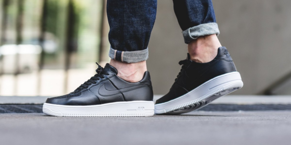 Giày Nike Air Force 1 Ultraforce Leather 'Black White' 845052-001 - Ảnh 5