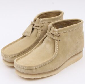 Giay Clarks Wallabee Boot 'Maple Suede' 261-55516