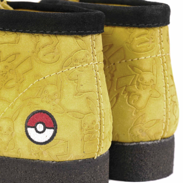Giày Clarks Originals Wallabee Pokémon 'Yellow' 26168638 - Ảnh 3