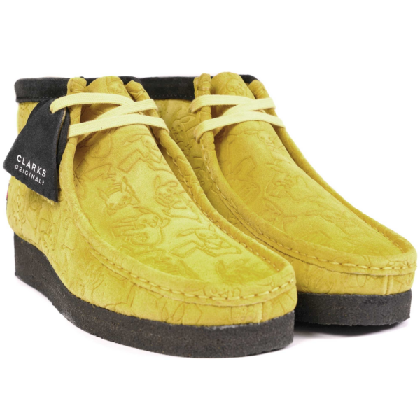 Giày Clarks Originals Wallabee Pokémon 'Yellow' 26168638 - Ảnh 2