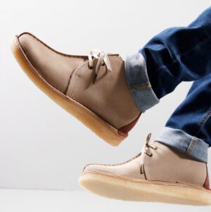 Giay Clarks Desert Trek 'Sand Suede' 261-66211
