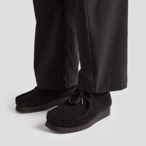 Giay Clarks Wallabee 'Black Suede' 261-55519