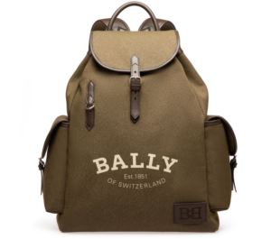 Balo Bally Clifford Linen 'Olive' 603137-25870-F009