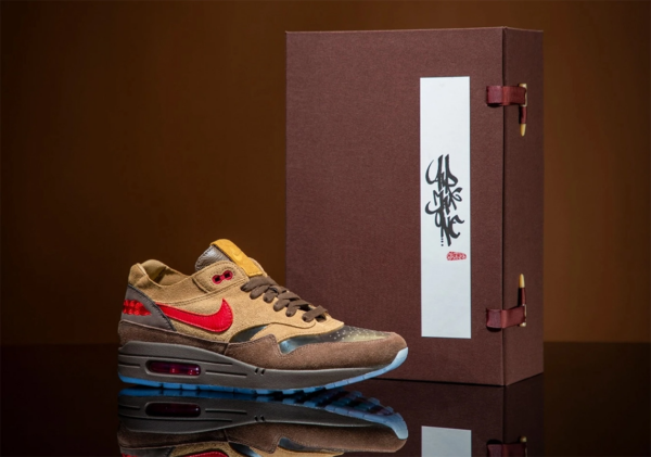 Giày Nike CLOT x Air Max 1 'Kiss Of Death CHA' DD1870-200 - Ảnh 3