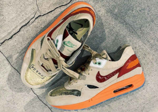 Giày Nike x Clot Air Max 1 'Net' DD1870-100 - Ảnh 7