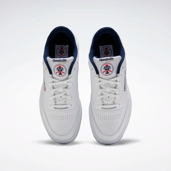 Giày Reebok Club C 85 35th Anniversary White FX1389 - Ảnh 4