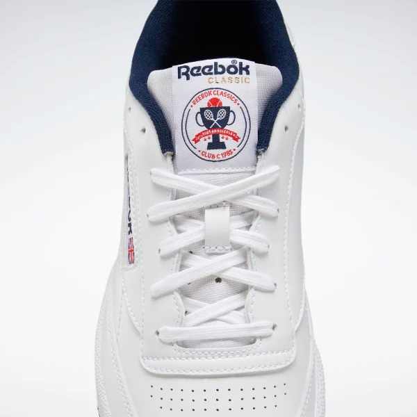 Giày Reebok Club C 85 35th Anniversary White FX1389 - Ảnh 3