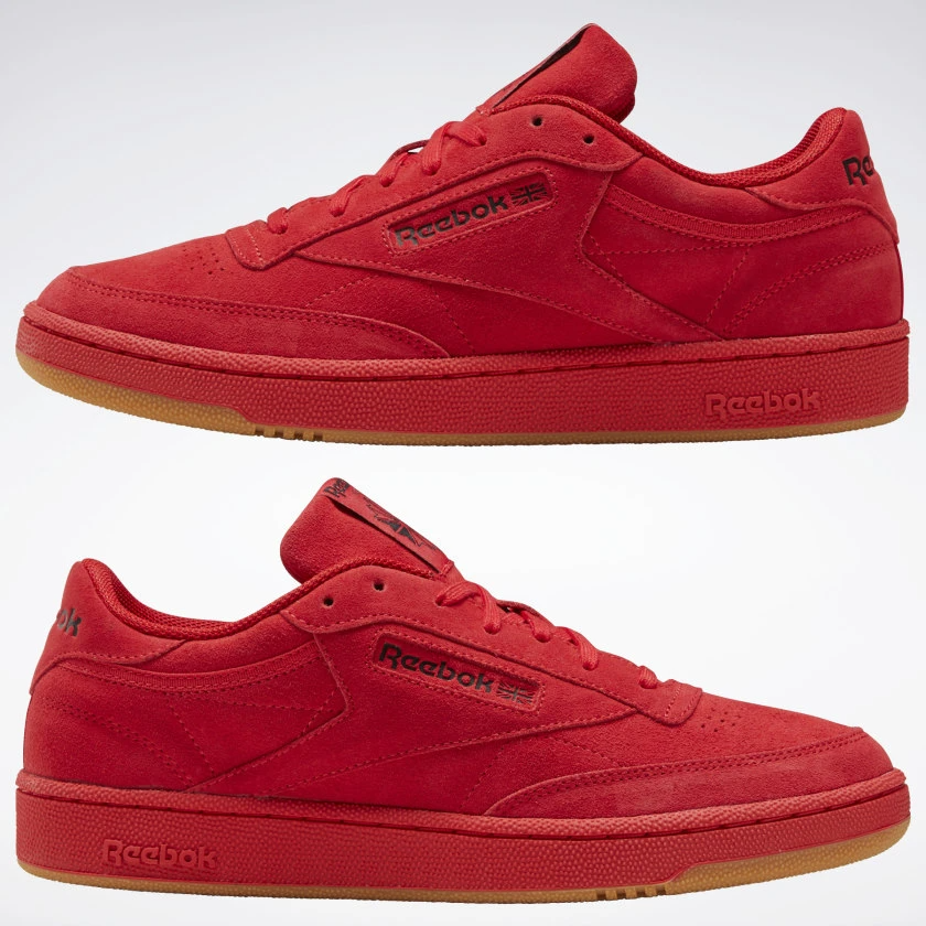 Giày Reebok Club C 85 'Monochromatic Red' FW6629 - Ảnh 5