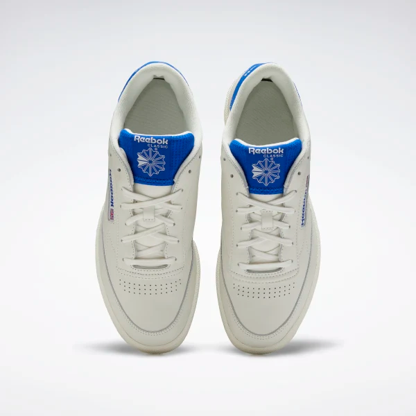 Giày Reebok Club C 85 MU 'Chalk Humble Blue' EF3252 - Ảnh 5