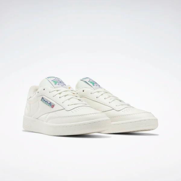 Giày Reebok Club C 85 Vintage 'White Green' GX2743 - Ảnh 5