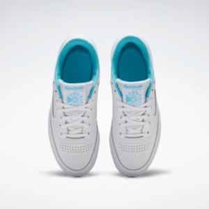 Alternative view of Giày Reebok Club C 85 'White Neon Blue' FV1096