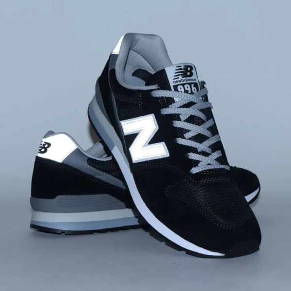 Giày New Balance 996 'Essential Pack Black' CM996BK2 - Ảnh 2
