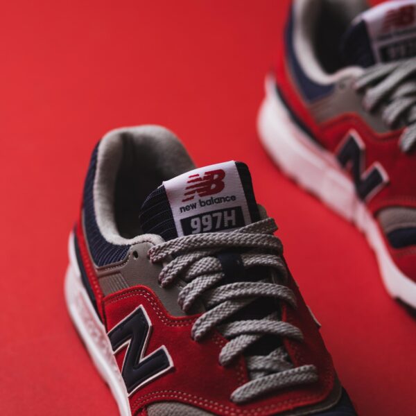 Giày New Balance 997 'Red Navy Grey' CM997HBJD - Ảnh 4