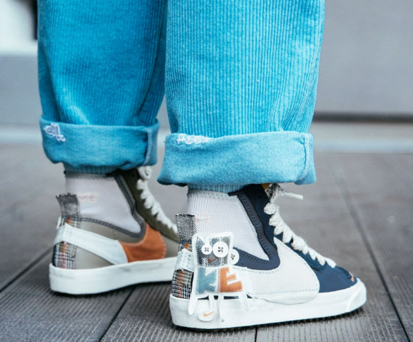Giày Nike Blazer Mid Jumbo 'Voodoo' DR0978-001 - Ảnh 3