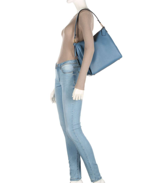 Túi Coach Soft Pebble Leather Shay Shoulder Bag 93811 B4LKE - Ảnh 3