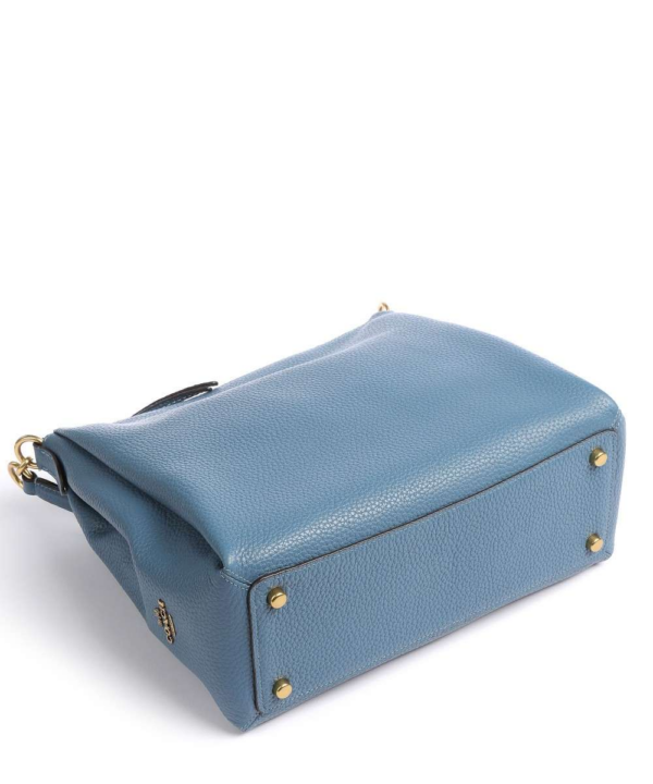 Túi Coach Soft Pebble Leather Shay Shoulder Bag 93811 B4LKE - Ảnh 2
